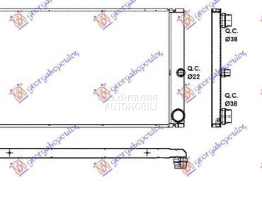 HLADNJAK MOTORA... za BMW Serija 6 od 2004. do 2011. god.