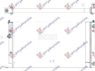 HLADNJAK MOTORA BENZIN/DIZEL za Volkswagen Golf 4 od 1998. do 2004. god.