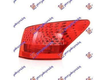 STOP LAMPA KARAVAN 08- Desno za Peugeot 407 od 2004. do 2010. god.