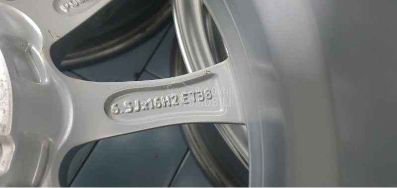 Aluminijumske felne A B KLASA SENZORI 16" 5 x 112