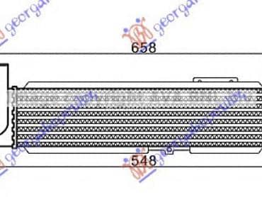 HLADNJAK INTERKULERA 2.5... za Kia Sorento od 2002. do 2009. god.