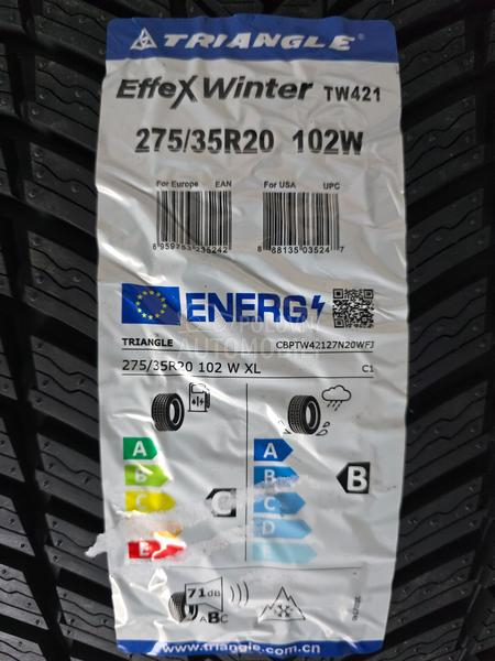 Triangle 275/35 R20 Zimska