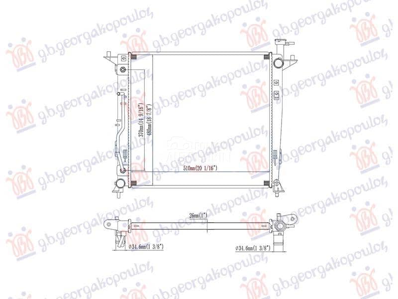 HLADNJAK MOTORA 2.2 DIZEL