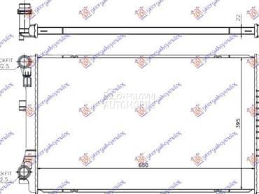 HLADNJAK MOTORA 1.0... za Volkswagen Golf 7 od 2013. do 2017. god.