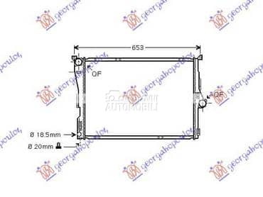 HLADNJAK MOTORA ZA SVE... za BMW Serija 1 od 2004. do 2011. god.