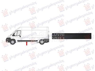 LAJSNA KLIZNIH VRATA CRNA... za Peugeot Ostalo za 2020. god.