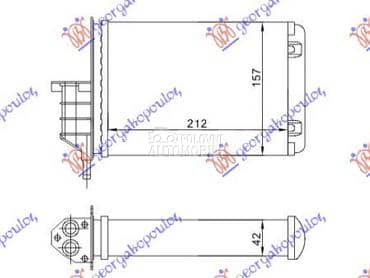 GREJAC KABINE za Fiat Seicento od 2001. do 2006. god.