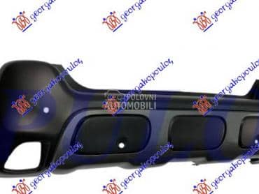 ZADNJI BRANIK DONJI CRNI za Citroen C3 od 2017. do 2021. god.
