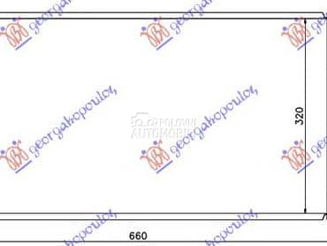 HLADNJAK KLIME BENZIN/DIZEL za MINI Cooper za 2011. god.