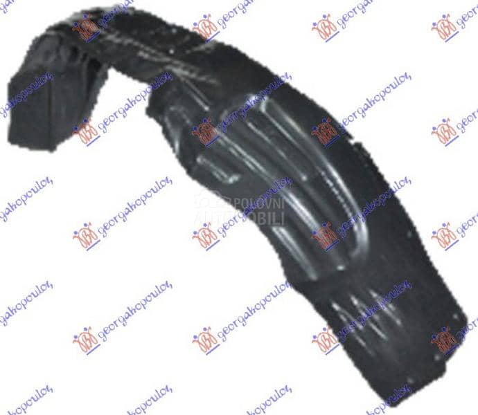 ZADNJE POTKRILO PLASTICNO Levo