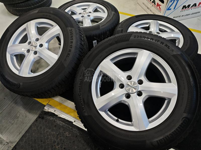 Aluminijumske felne gamapart 17 set 17" 5 x 112