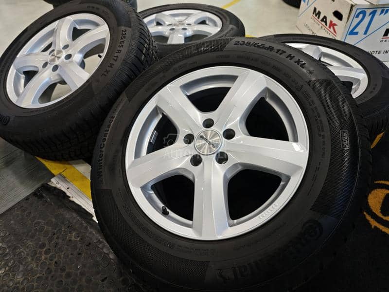 Aluminijumske felne gamapart 17 set 17" 5 x 112