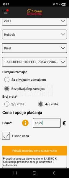 Citroen C4 1.6ehdi restajling