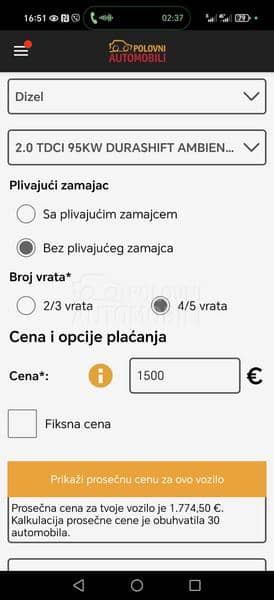 Ford Mondeo 2.0 TDCI