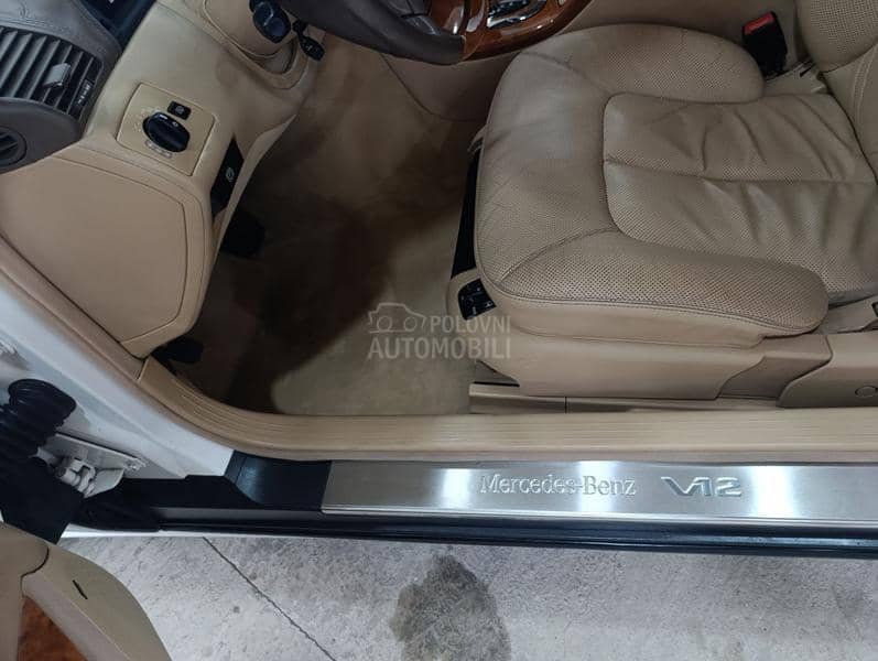 Mercedes Benz CL 600 V12 6.0