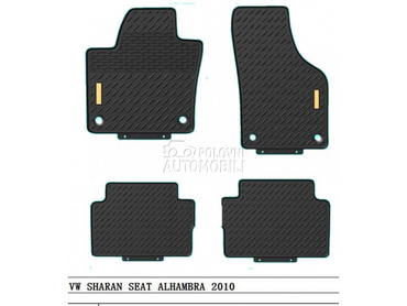 Gumene patosnice za Volkswagen Sharan od 2010. do 2020. god.