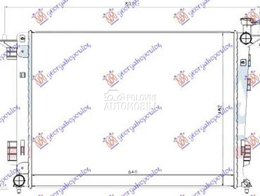 HLADNJAK MOTORA za Hyundai Tucson od 2010. do 2015. god.