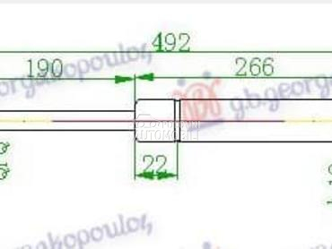 AMORTIZER GEPEK VRATA... za Audi A4 od 2011. do 2015. god.