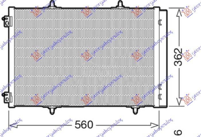 HLADNJAK KLIME 1.2 BENZIN -