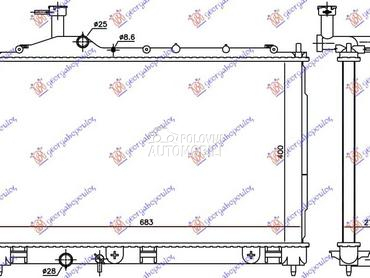 HLADNJAK MOTORA 2.2 DI-D... za Mitsubishi Outlander od 2013. do 2016. god.