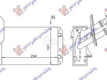 GREJAC KABINE za Volkswagen Bora od 1998. do 2005. god.