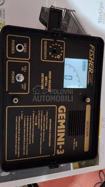 Metal detector FiserGemini3