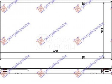 HLADNJAK MOTORA 1.6 8V/1.8... za Seat Ibiza od 1993. do 1995. god.