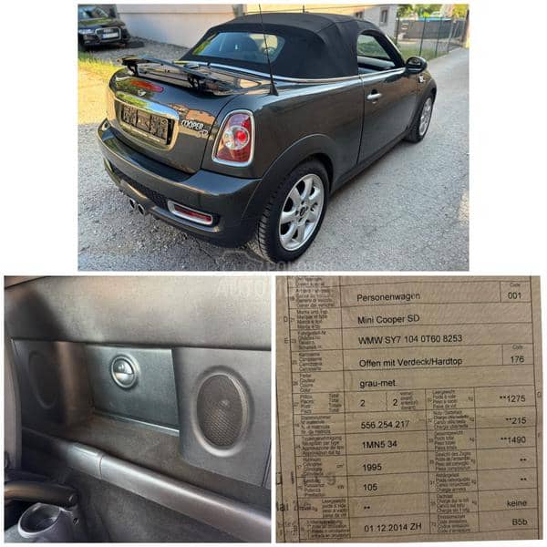 MINI Cooper S 2.0 diesel  S oprema