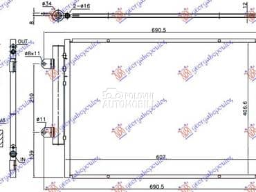 HLADNJAK KLIME 1.6 DDiS... za Suzuki Vitara za 2019. god.