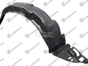 POTKRILO PLASTICNO Desno za Toyota Corolla od 2002. do 2004. god.