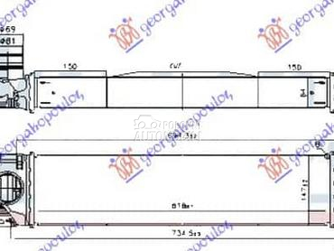 HLADNJAK INTERKULERA 1.5... za Volvo XC40 od 2017. do 2023. god.