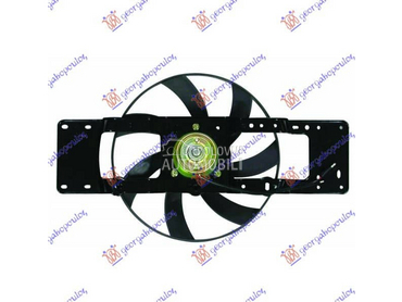 VENTILATOR HLADNJAKA KOMPLET za Renault Clio od 1990. do 1994. god.