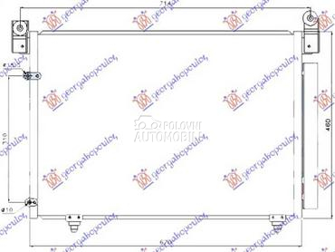 HLADNJAK KLIME... za Mazda MPV od 2003. do 2006. god.