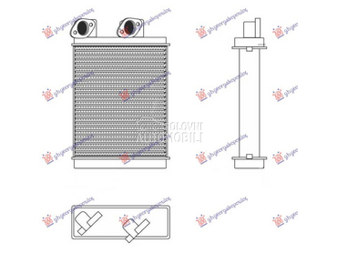 GREJAC KABINE 2.5 DIZEL za Mitsubishi L200 od 2010. do 2015. god.
