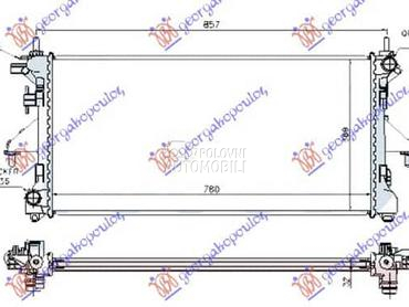 HLADNJAK MOTORA 2.3 JTD... za Fiat Ostalo od 2006. do 2014. god.