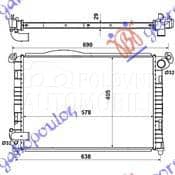 HLADNJAK MOTORA 1.4/1.6CC...