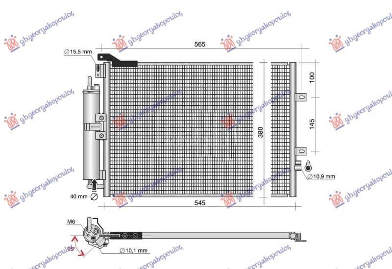 HLADNJAK KLIME BENZIN