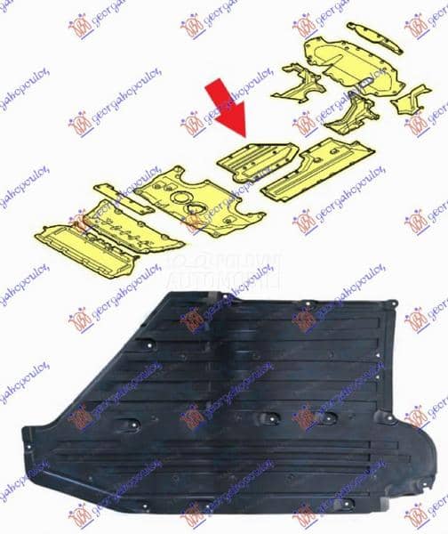 ZASTITA MOTORA PLASTICNA