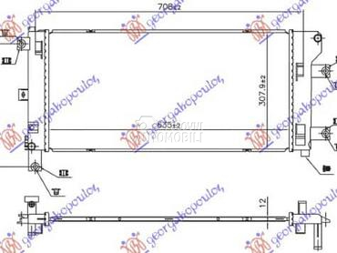 HLADNJAK MOTORA ELEK. POGON za Nissan Leaf za 2018. god.