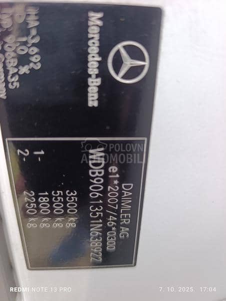 Mercedes Benz 319 CDI SLEP  sprinter