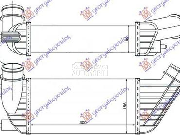 HLADNJAK INTERKULERA 2.0... za Peugeot Expert od 2007. do 2016. god.
