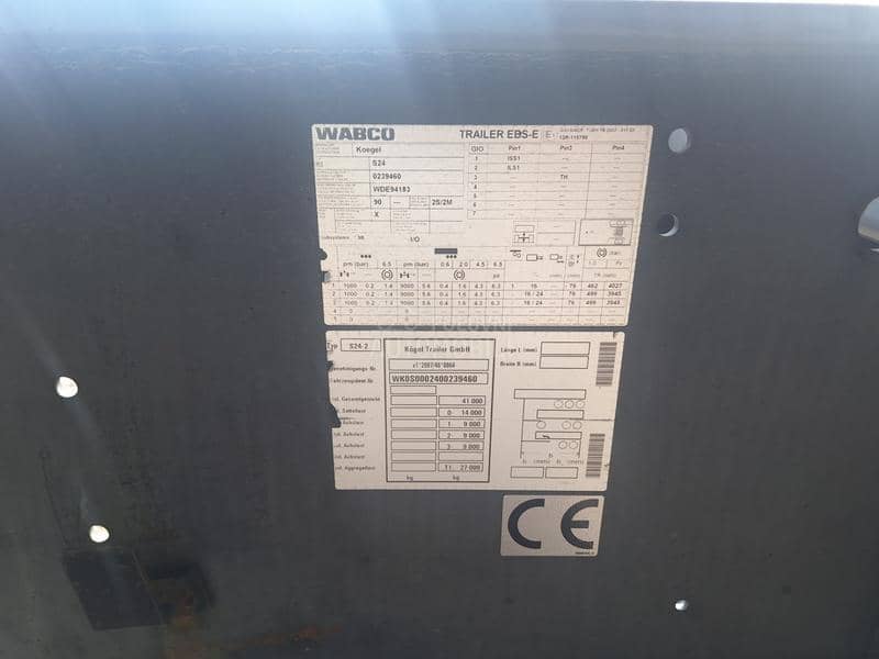 Kögel box 40 simplex