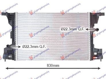 HLADNJAK MOTORA DODATNI... za Mercedes Benz CLA Klasa od 2016. do 2019. god.