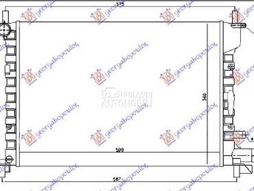 HLADNJAK MOTORA... za Ford Puma od 1998. do 2002. god.