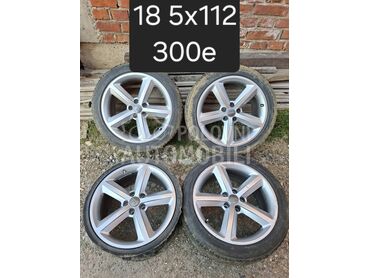 Aluminijumske felne više seta razno 18 18" 5 x 112