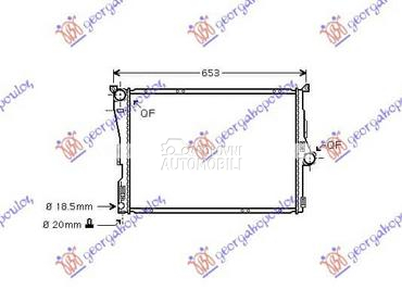HLADNJAK MOTORA ZA SVE... za BMW Serija 1 od 2007. do 2013. god.