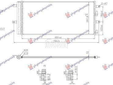 HLADNJAK KLIME 1.5 BENZIN... za Ford Galaxy za 2019. god.