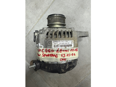 Alternator za Kia Soul, Rio, Sportage ... od 2011. do 2020. god.