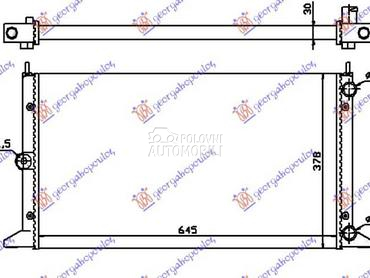 HLADNJAK MOTORA 2.0i 8V... za Volkswagen Sharan od 1995. do 2010. god.