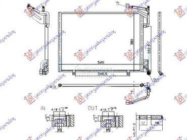 HLADNJAK KLIME ZA SVE... za Ford EcoSport od 2013. do 2017. god.